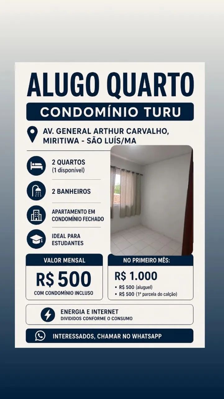 Procuro colega de apartamento 