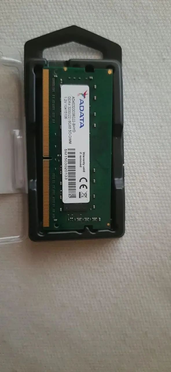 Memória 8GB DDR4 3200MHz Notebook SODIMM ADATA - Testada - Foto 2