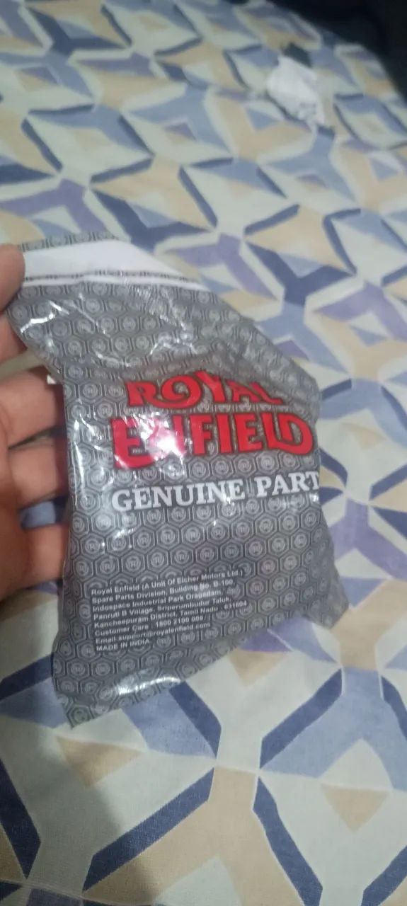 Filtro de óleo original  Royal Enfield Meteor, Clássico, Hunter  - Foto 2
