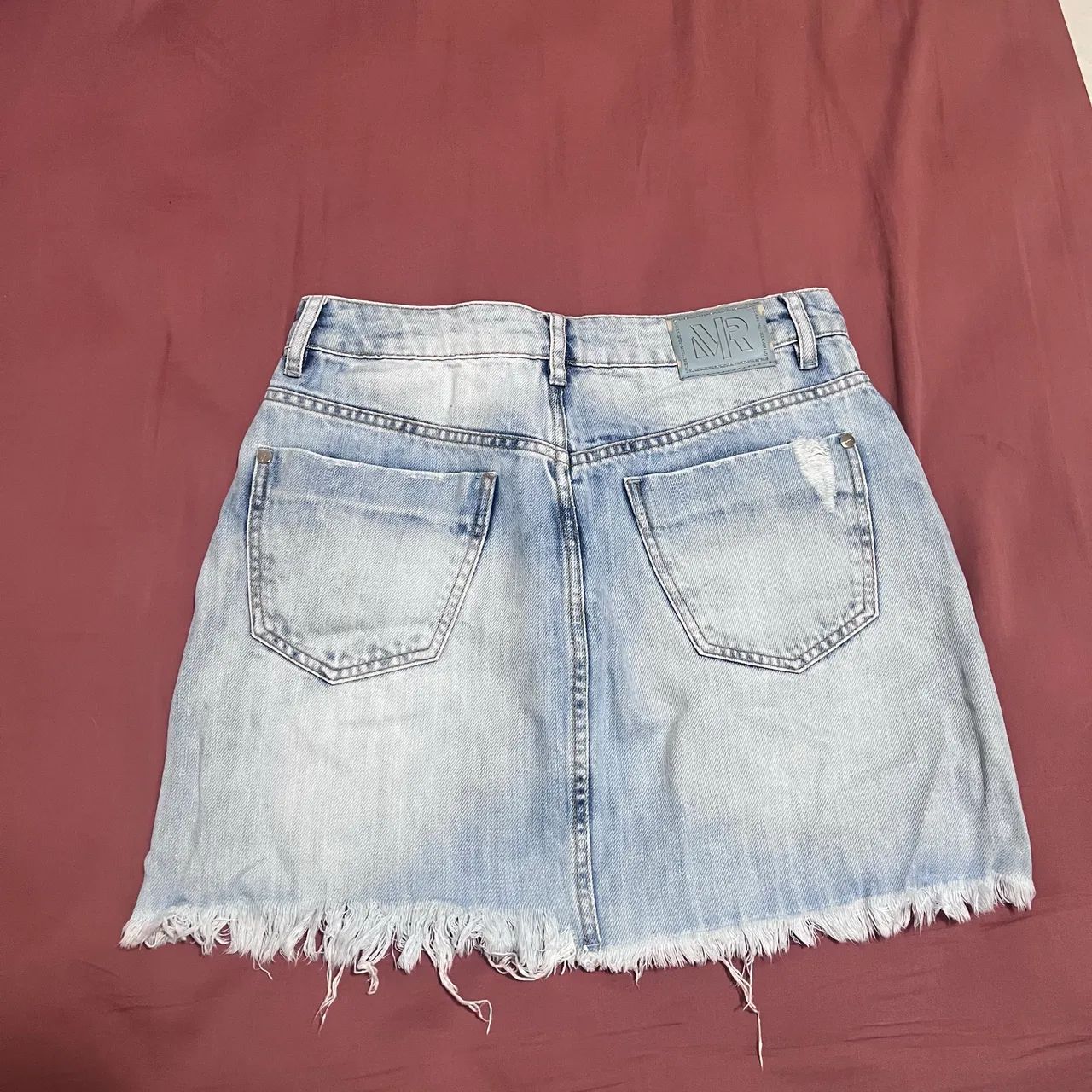 Saia jeans Morena Rosa   - Foto 4