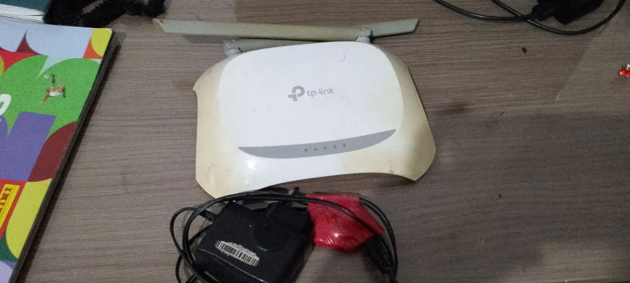 Roteador tp-link usado, muito bom 