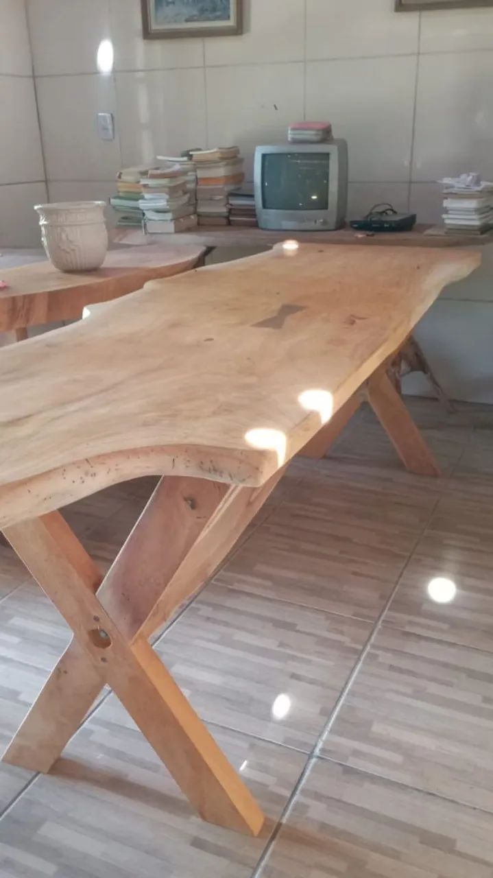Mesa rústica de jaqueira  - Foto 2