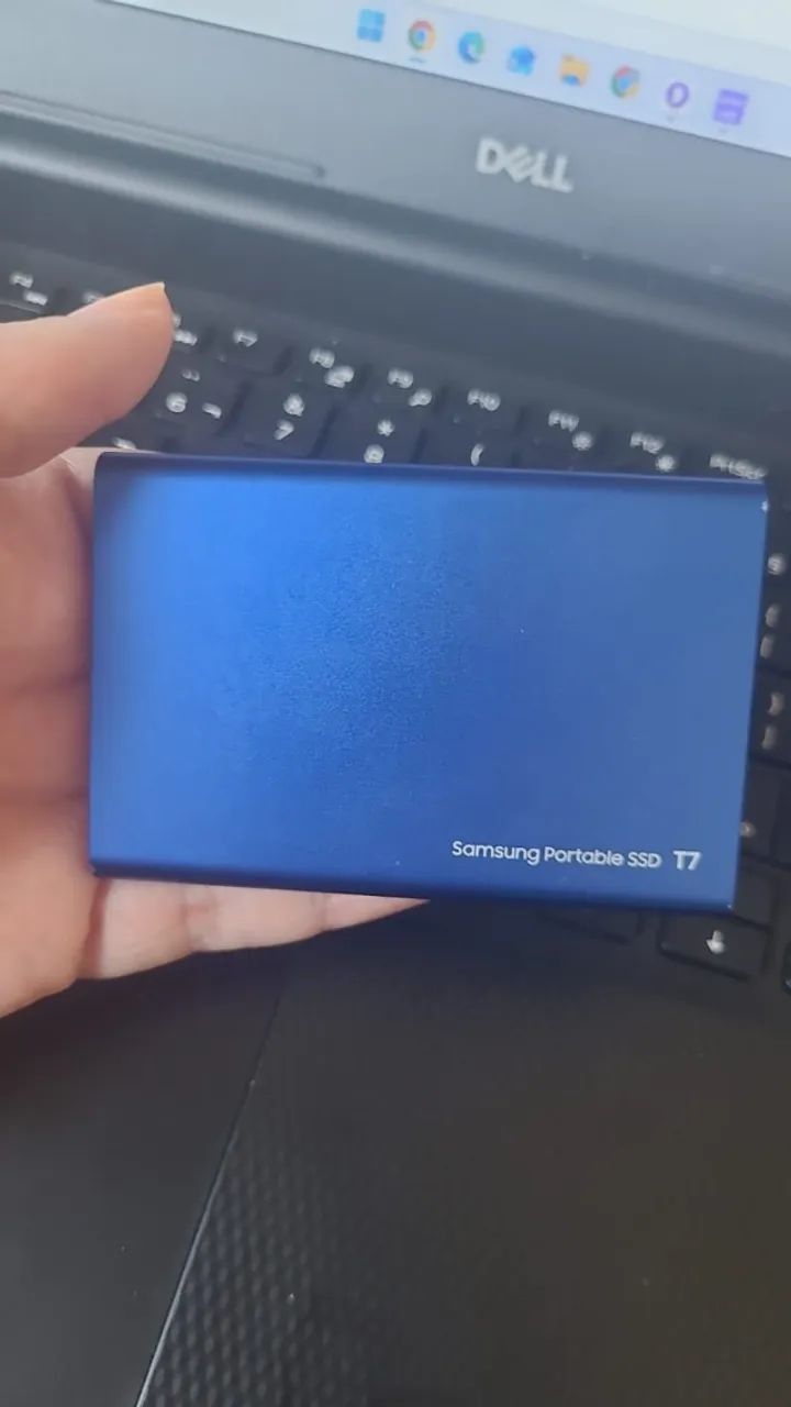 SSD externo portátil Samsung T7 - Foto 2