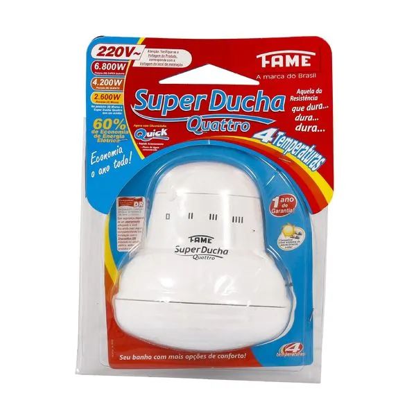 Ducha fame quattro 220v nova