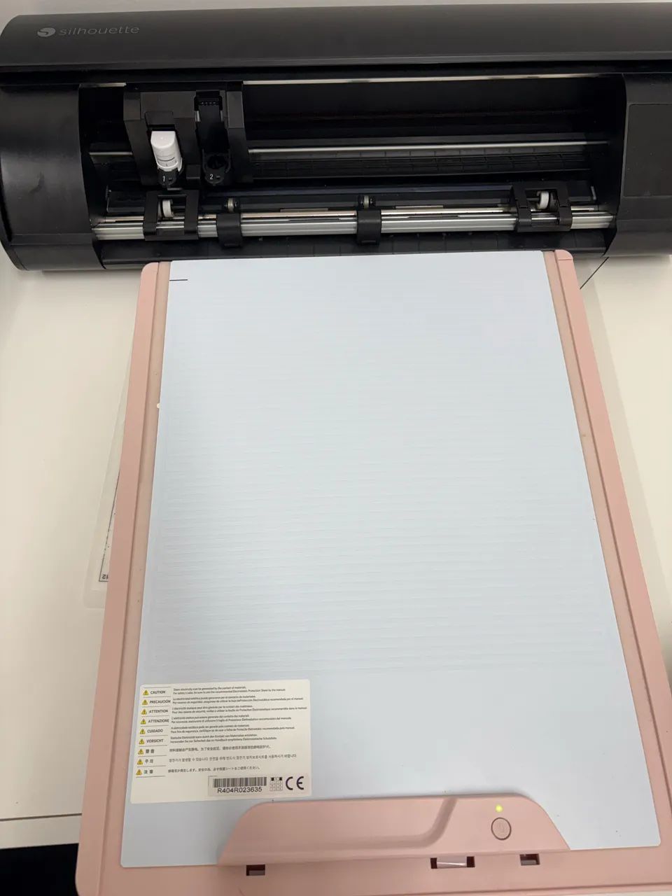 Base de Corte Eletroestática Silhouette Cameo Rosa 30,5x30,5cm - Foto 2