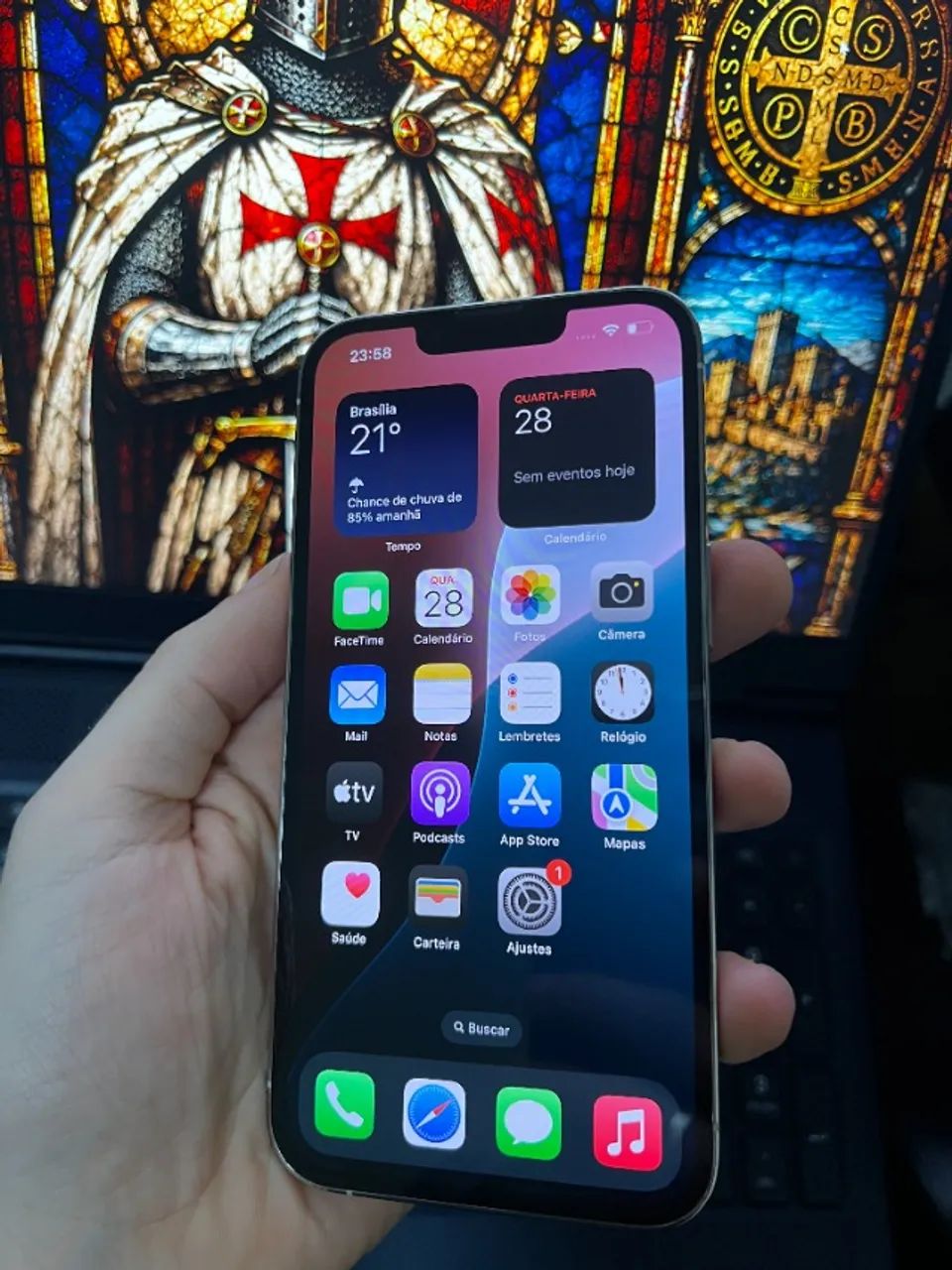 Apple iPhone 13 Pro 128 GB perfeito - Foto 4