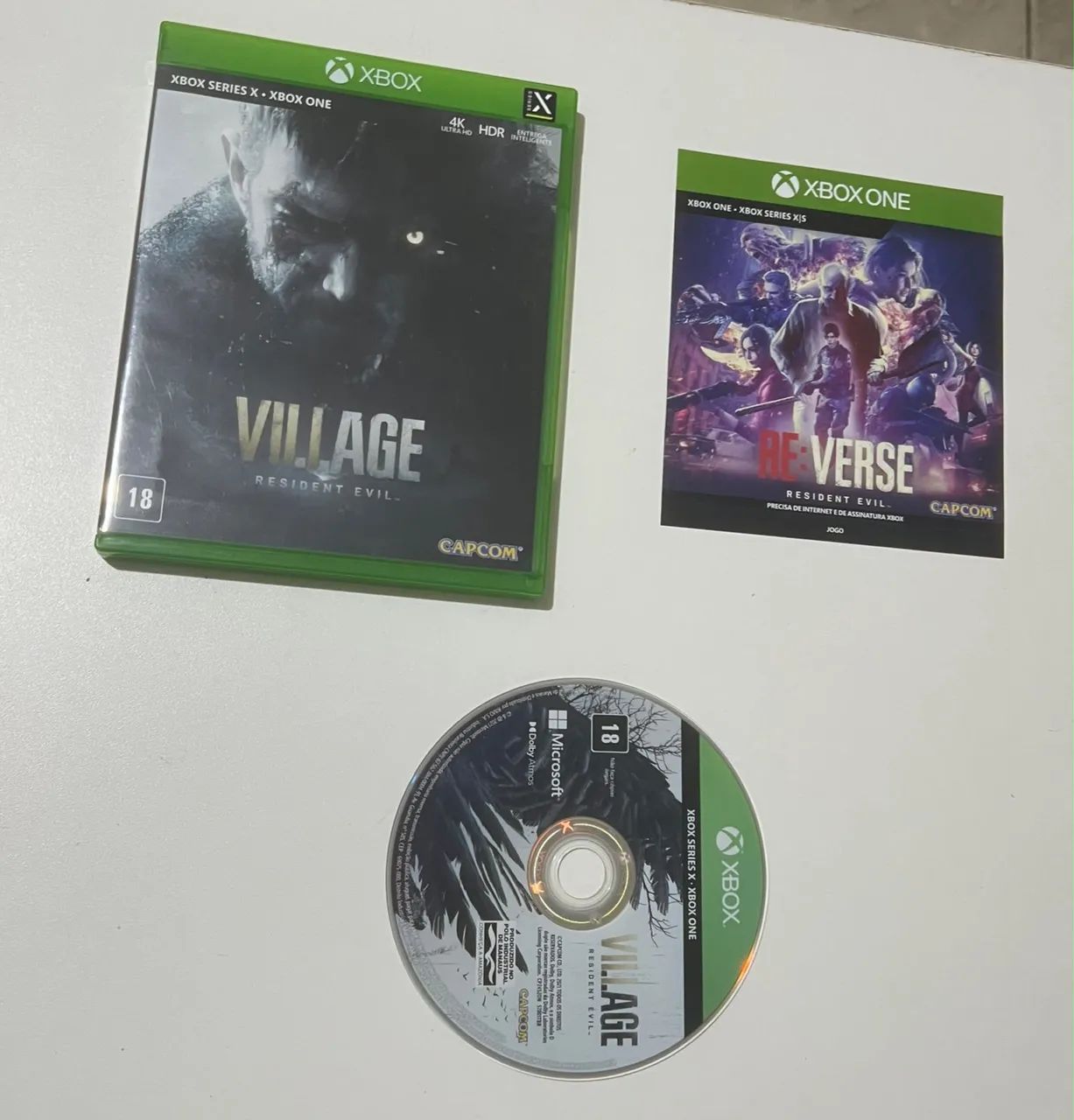 Resident evil 7 e 8 Xbox One 