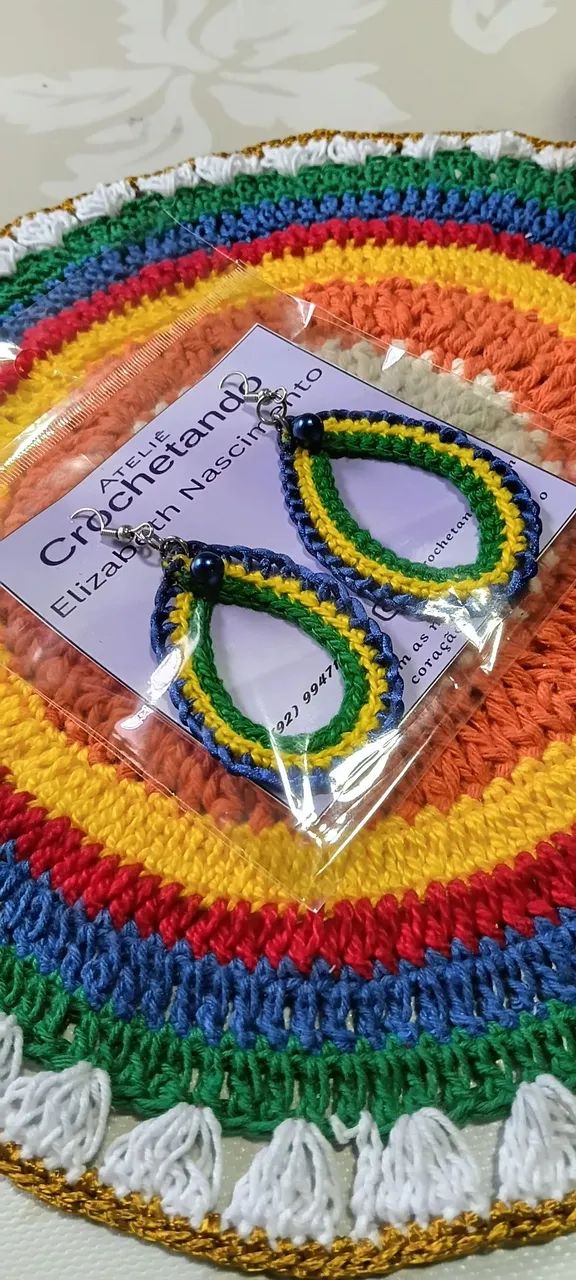 Brincos do Brasil em Crôche - Foto 3
