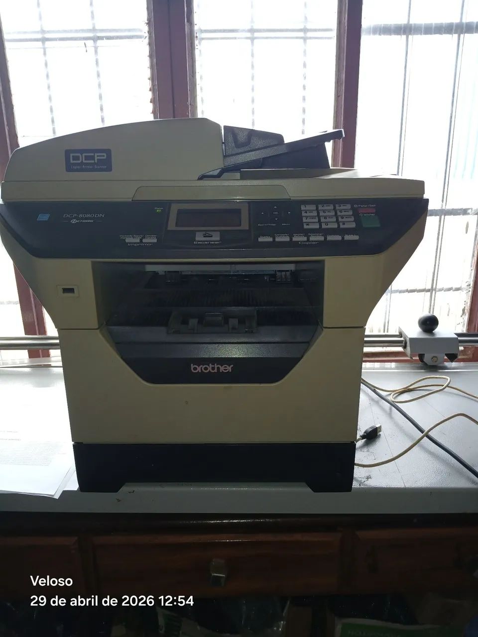 Multifuncional Monocromática Brother DCP8080