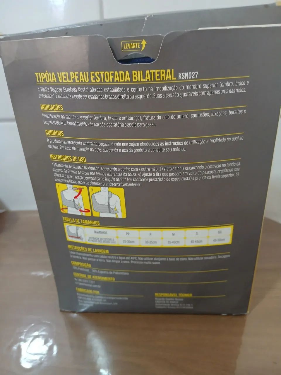 Tipoia velpeau estofada. - Foto 3