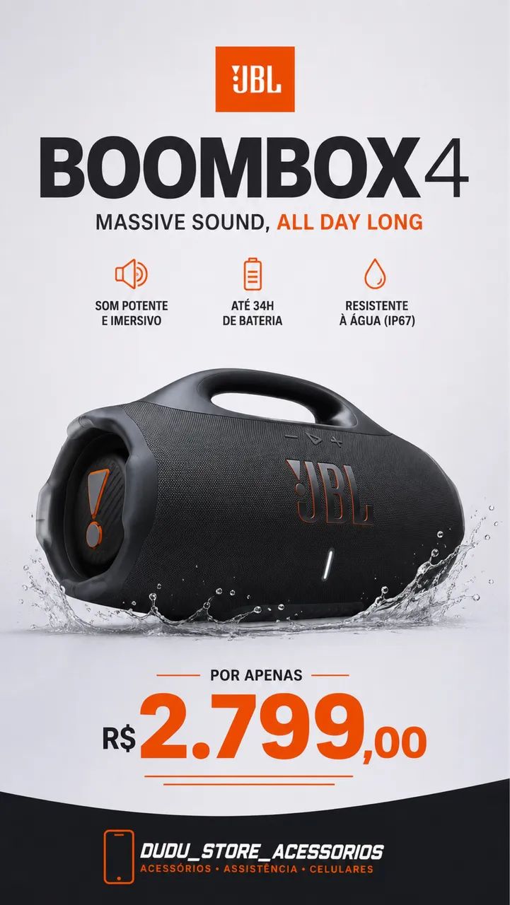 Jbl Boombox 4 NOVA - Foto 3