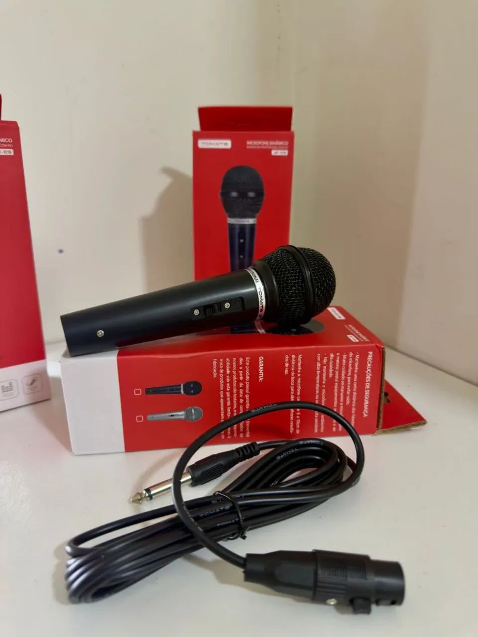 Microfone Dinâmico com fio  - Foto 3