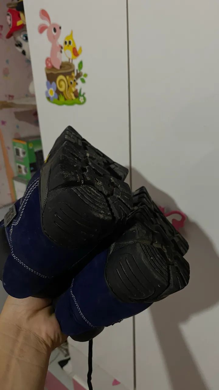 botas caterpillar original azul - Foto 4