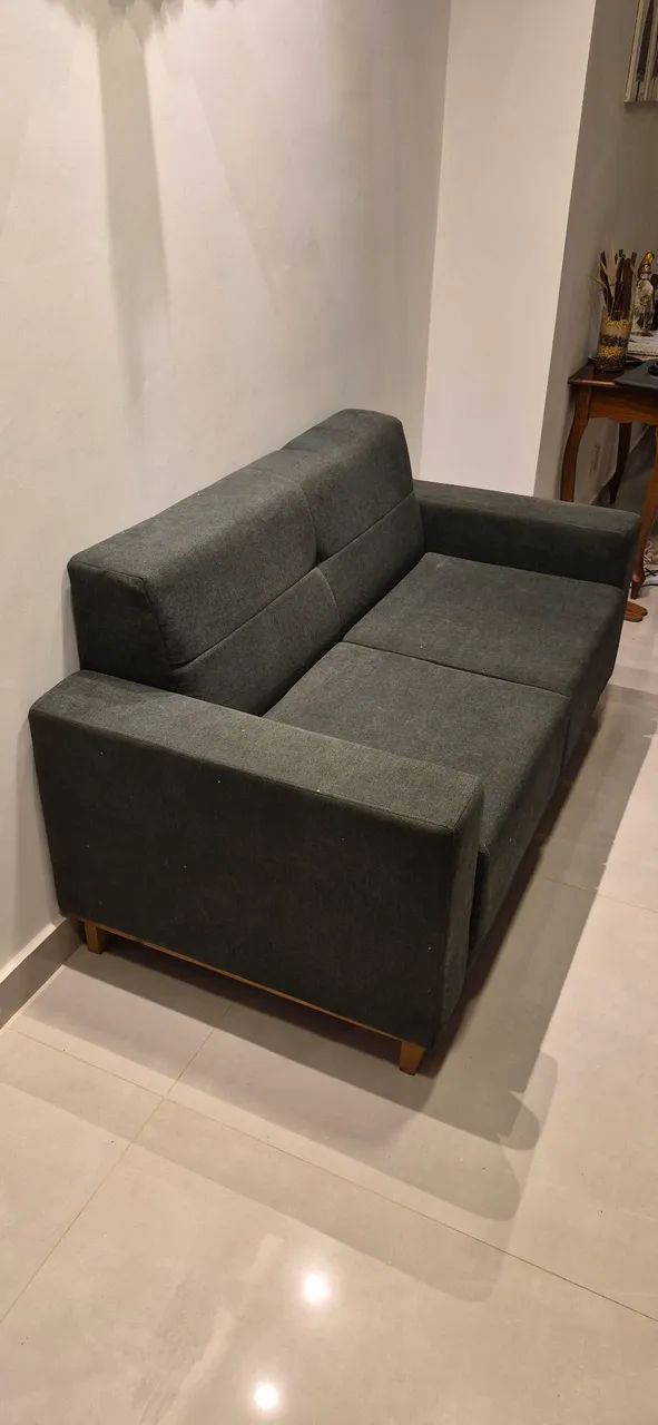 Vendo Sofá Tecido em Linho - Clássico  - Foto 5