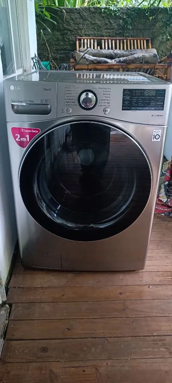 Lava e seca 17kg  LG ThinQ