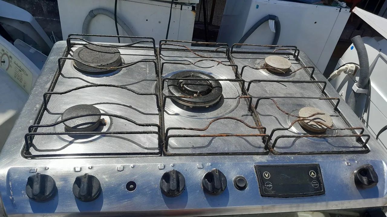 Fogão de 5 bocas espelhado  - Foto 4