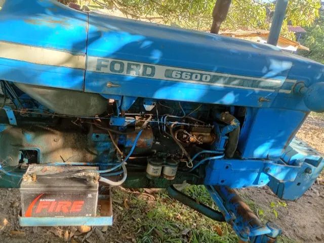 Trator Ford 6600 + 2 Implementos - Foto 4