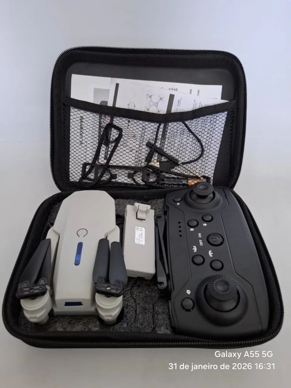 Drone E88 Pro com Câmera - Usado - Sem GPS - Foto 3