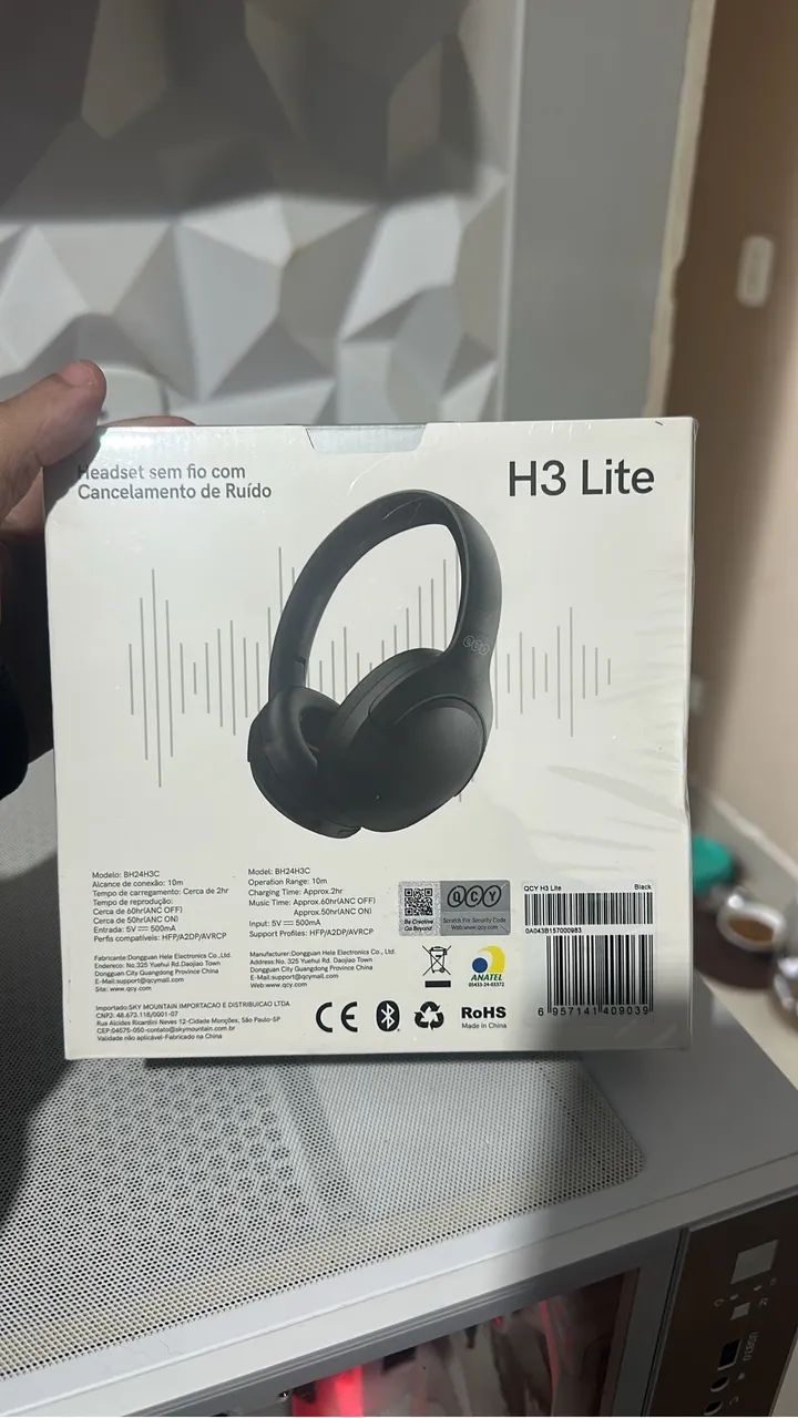 Fone qcy h3 lite lacrado - Foto 2