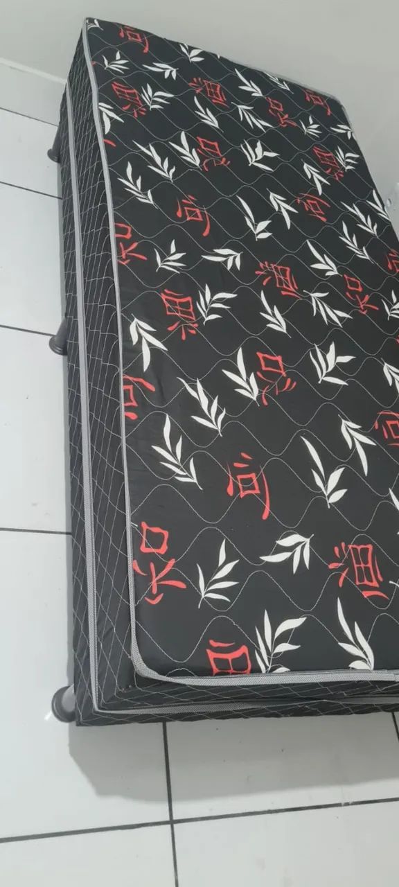 Cama box de solteiro