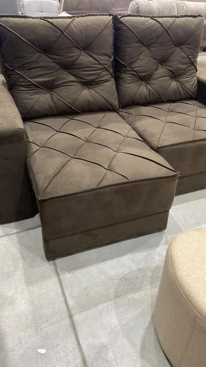 SOFÁ RETRÁTIL E RECLINÁVEL (OFERTA DE ÚLTIMA PEÇA, NOVO)