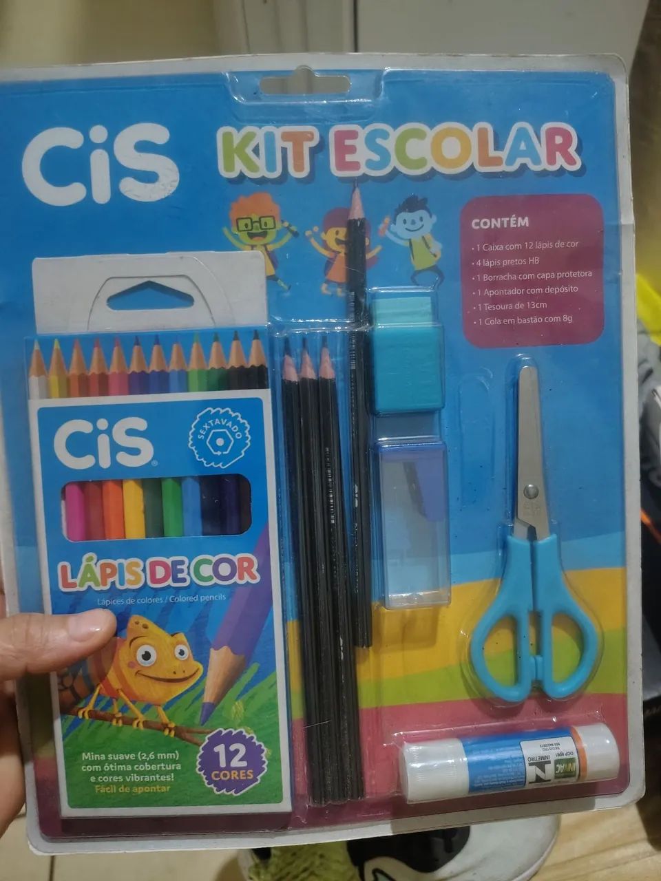 Kit escolar menino e menina
