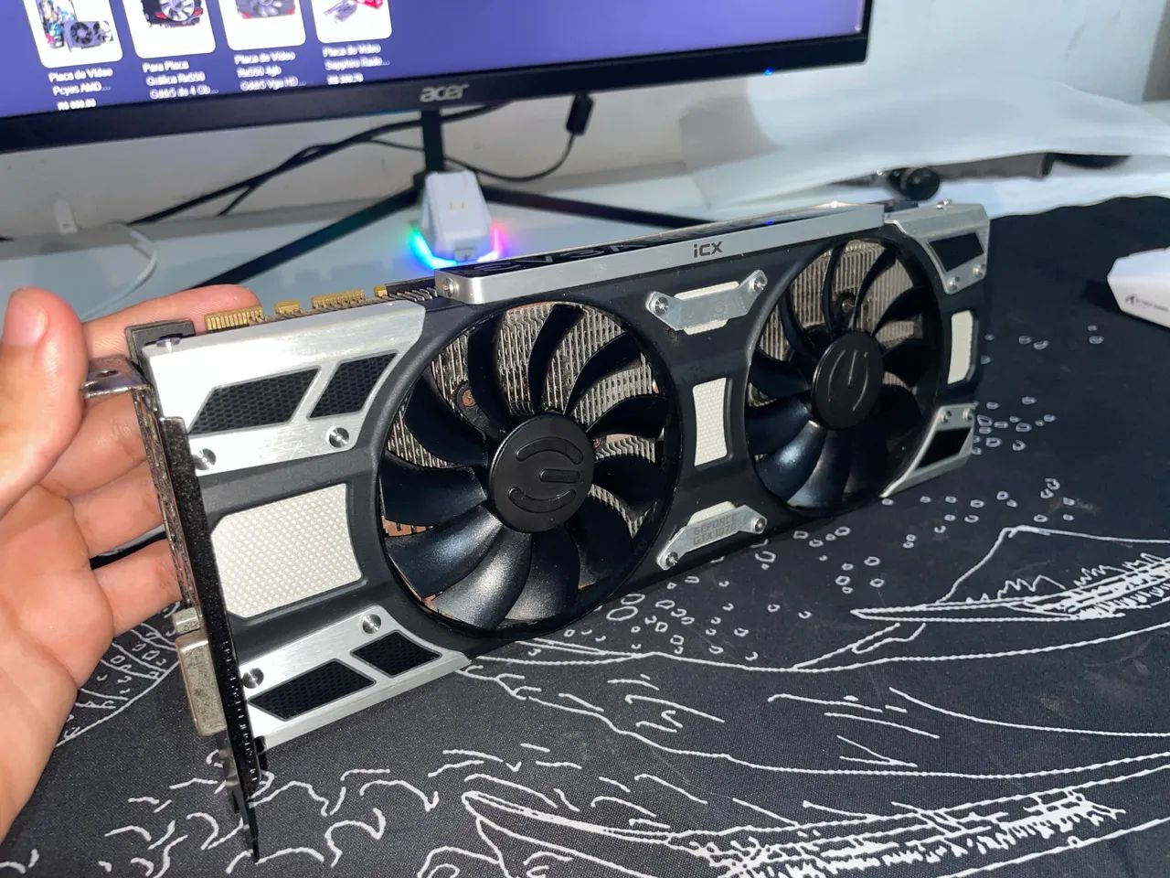 GTX 1070 (não da video)