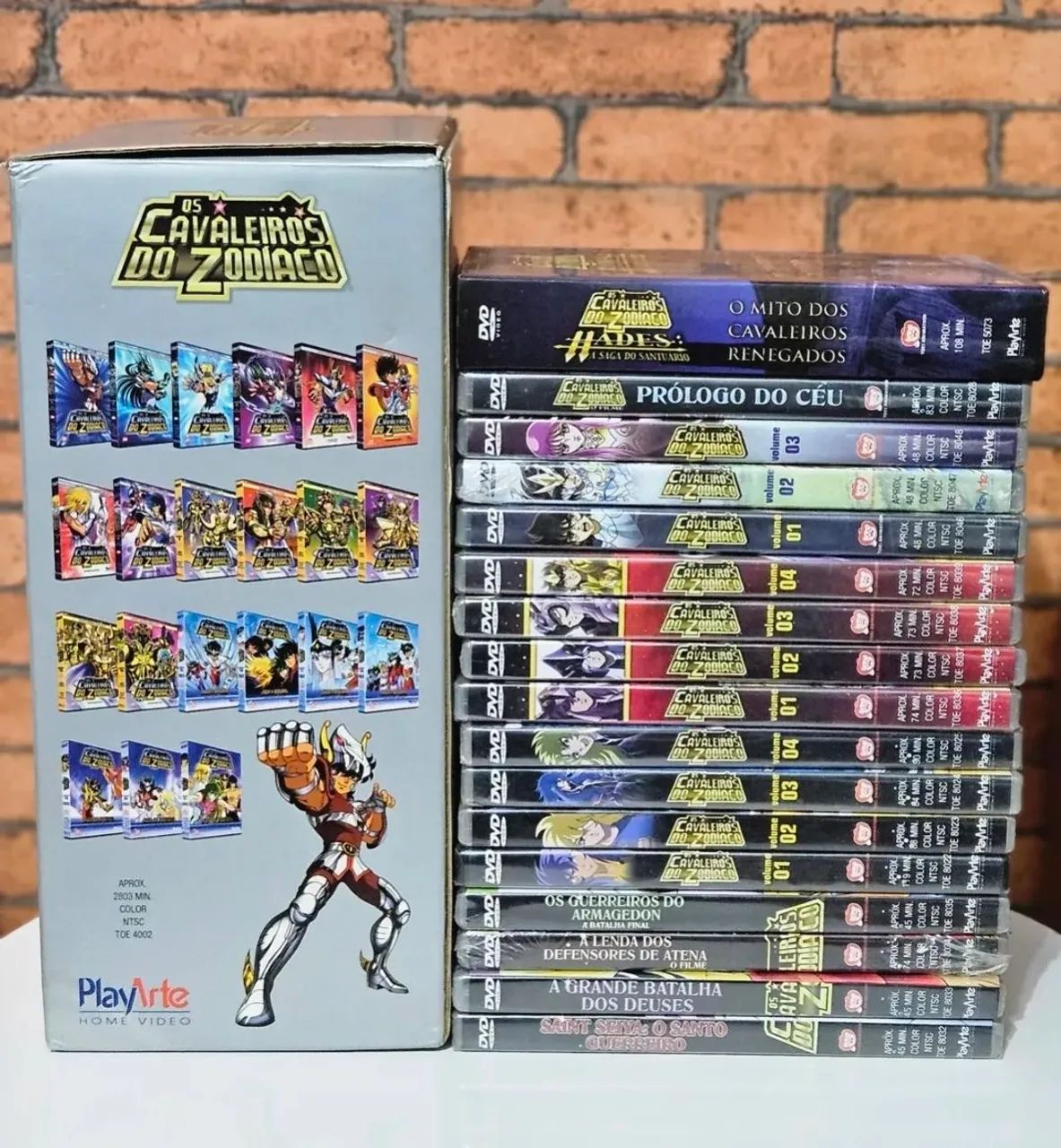 Box Completo Os Cavaleiros do Zodíaco - Saga Clássica + Hades +