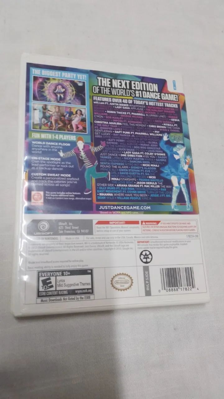  Jogo De Wii Just Dance 2014 ( 25158 ) - Foto 3