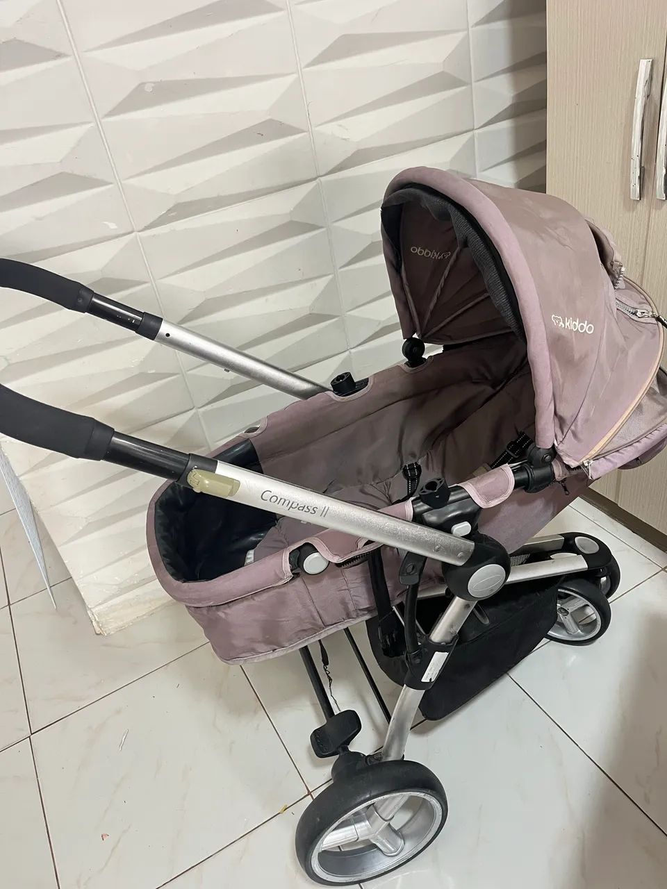Carrinho kiddo compass 2 com Bebe conforto  - Foto 5