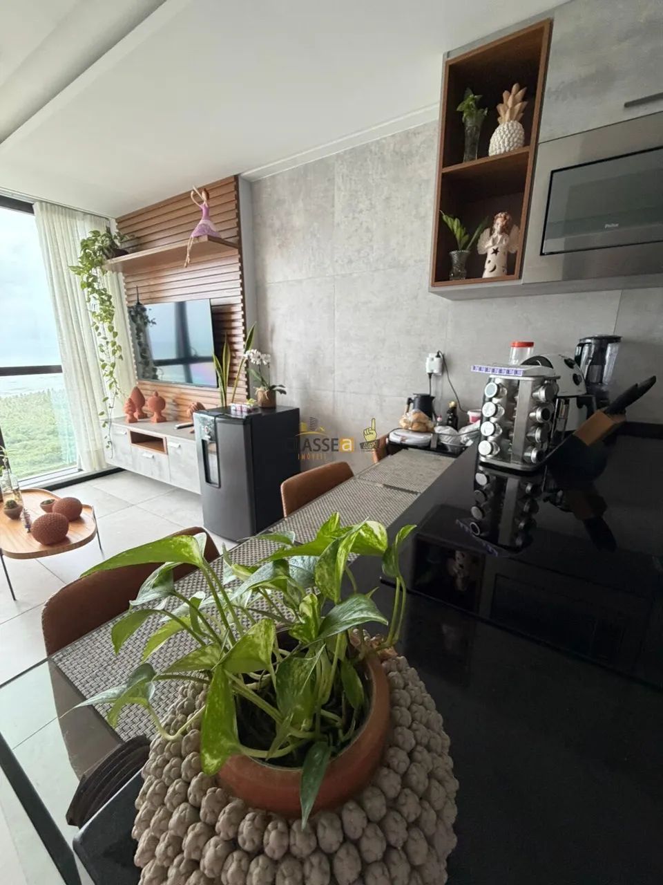 Apartamento Beira Mar Andar Alto 2 Quartos - Foto 3