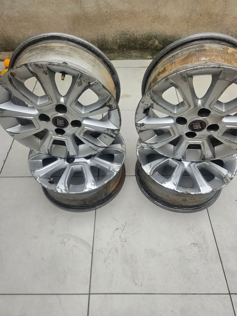 Roda original Fiat aro 14 - Foto 4