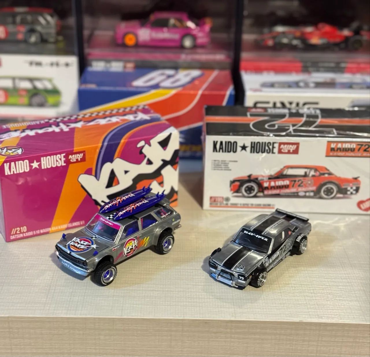 Mini GT Kaido House Chase Lote 1 - Valor Unidade - Brinquedos e