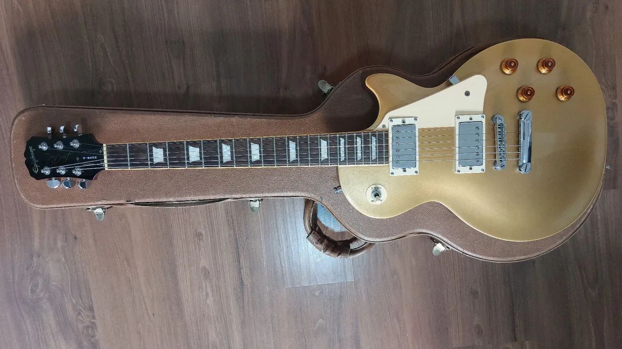 Guitarra Epiphone Les Paul Gold - Foto 2