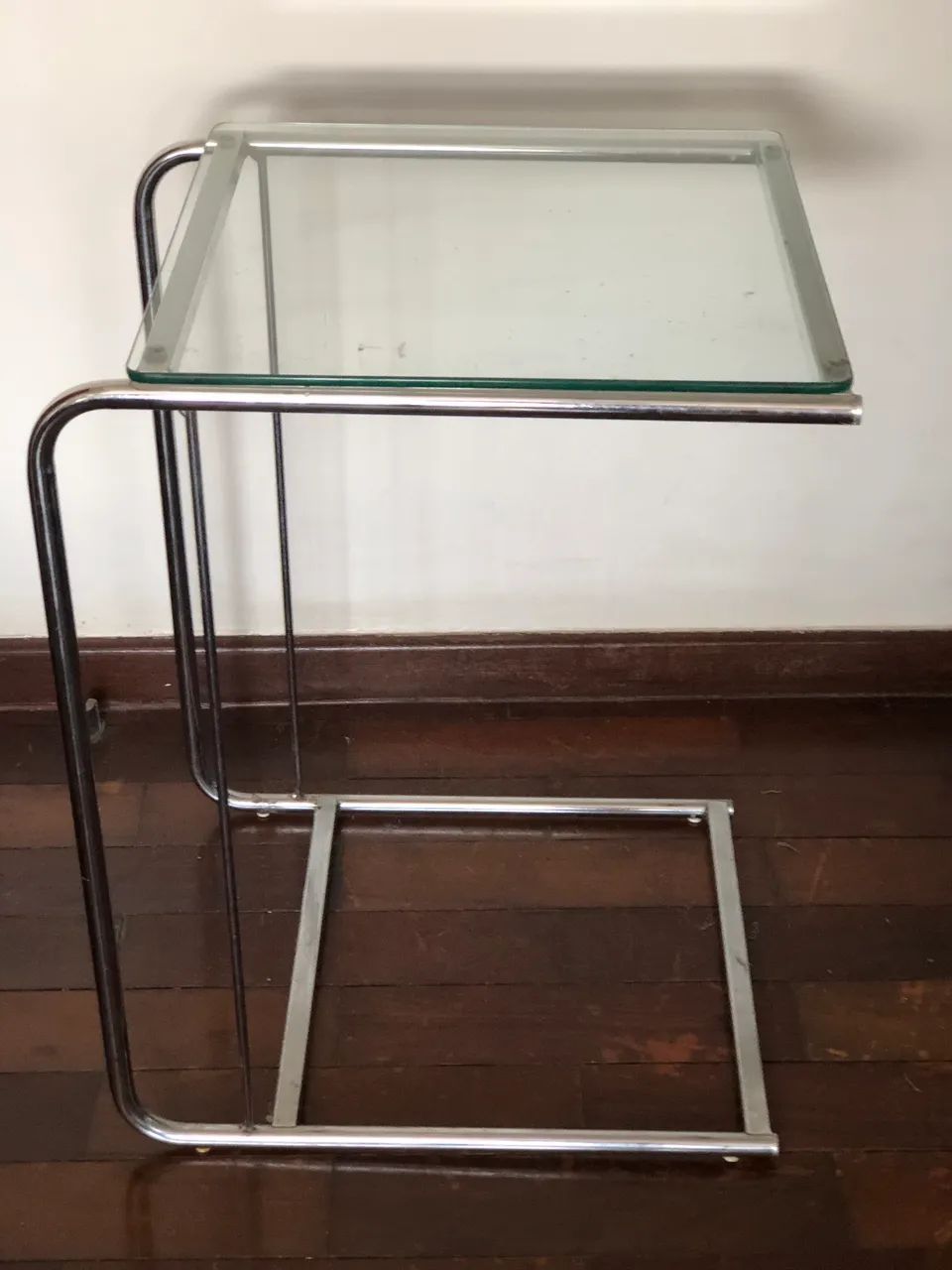 Mesa Lateral Inox e Vidro - Foto 2