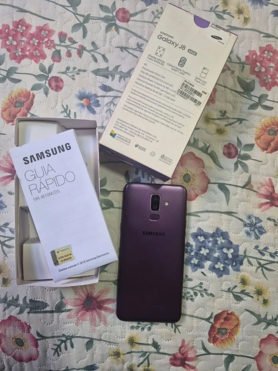 Samsung Galaxy J8 64GB - Ótimo Estado Completo na Caixa