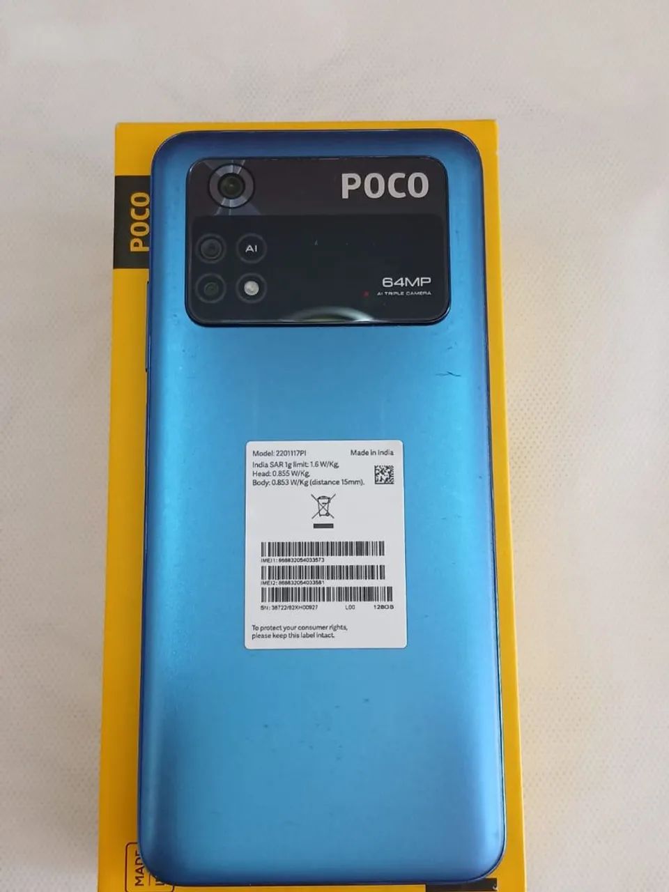 Poco m4 pro 128gb/6ram (estado de novo!) - Foto 2