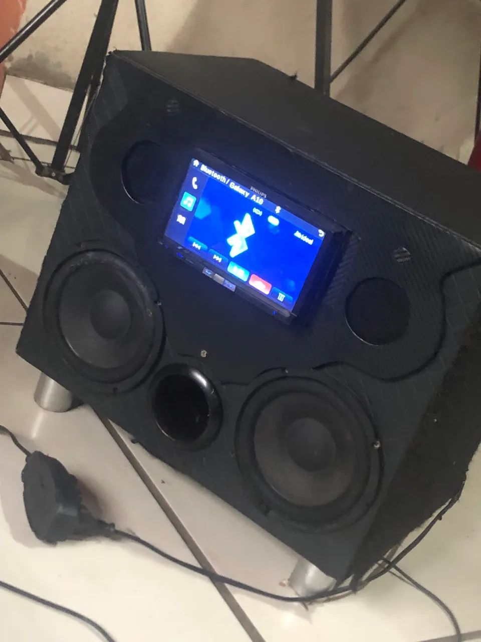 Caixa bob Com dvd e Bluetooth 