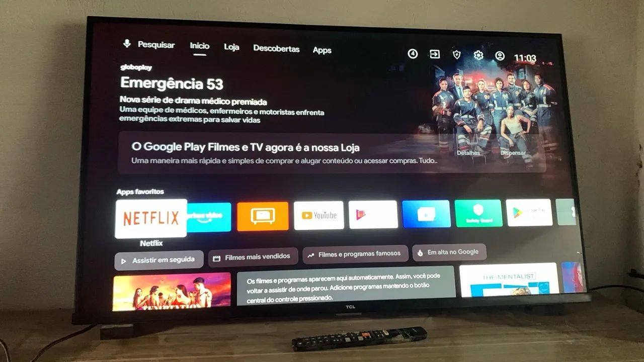 Tv 43 polegadas Smart TLC Android  - Foto 4