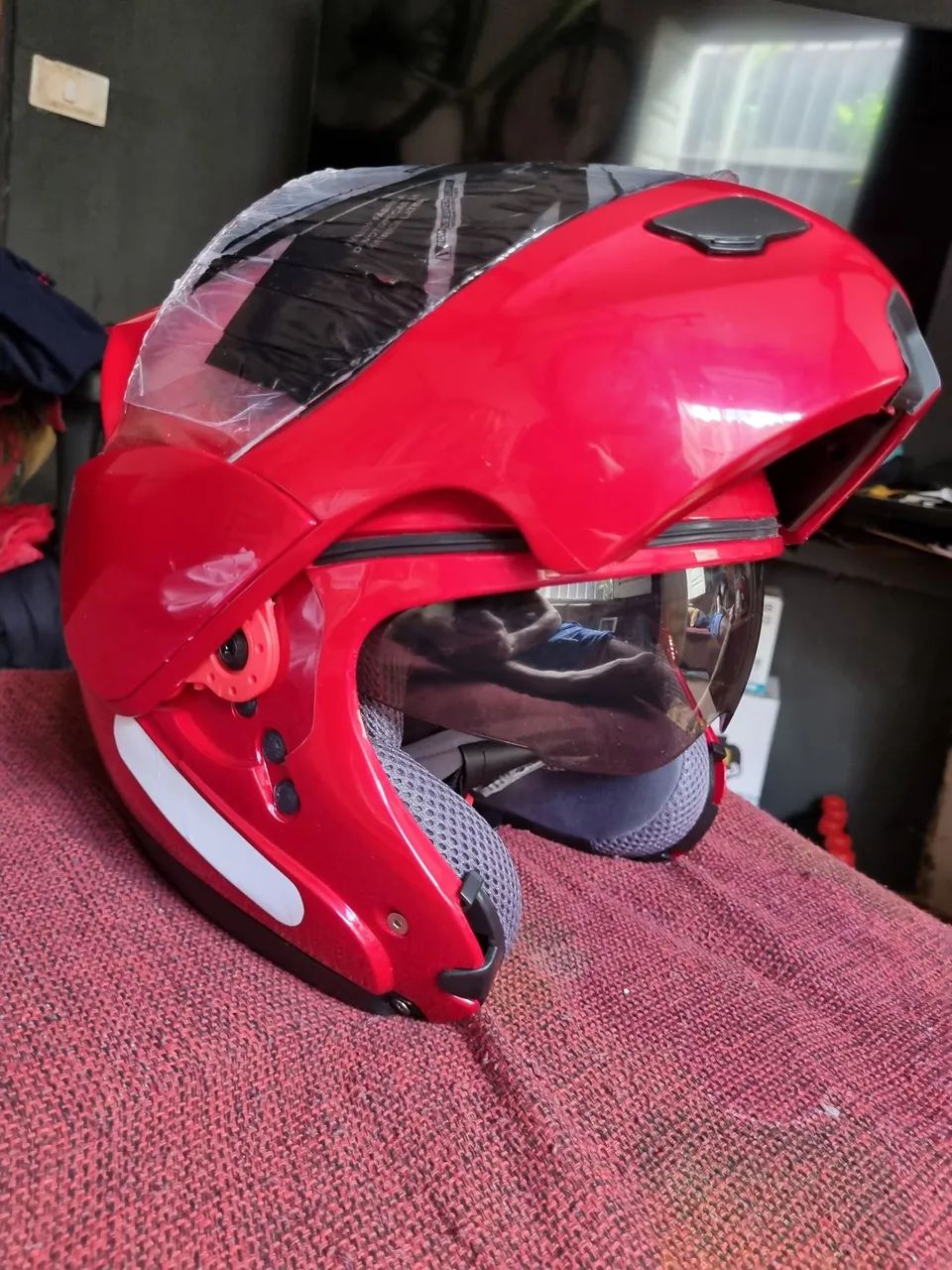 Capacete Novo Escamoteável  - Foto 3