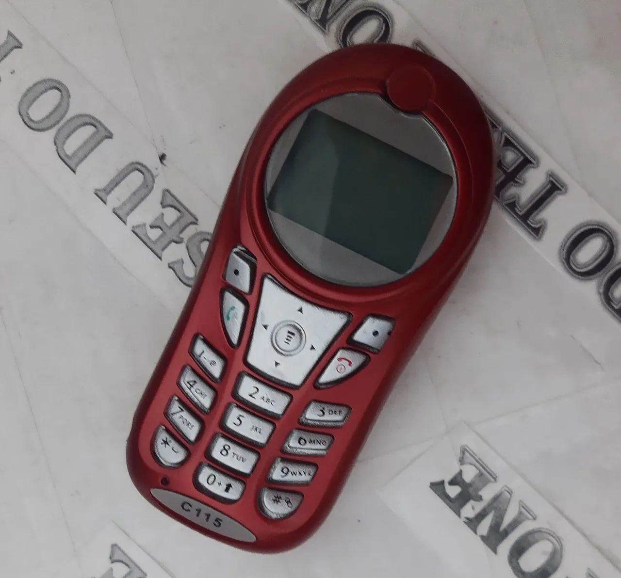 Motorola c115 red celular antigo RELIQUIA da Tim - Foto 2