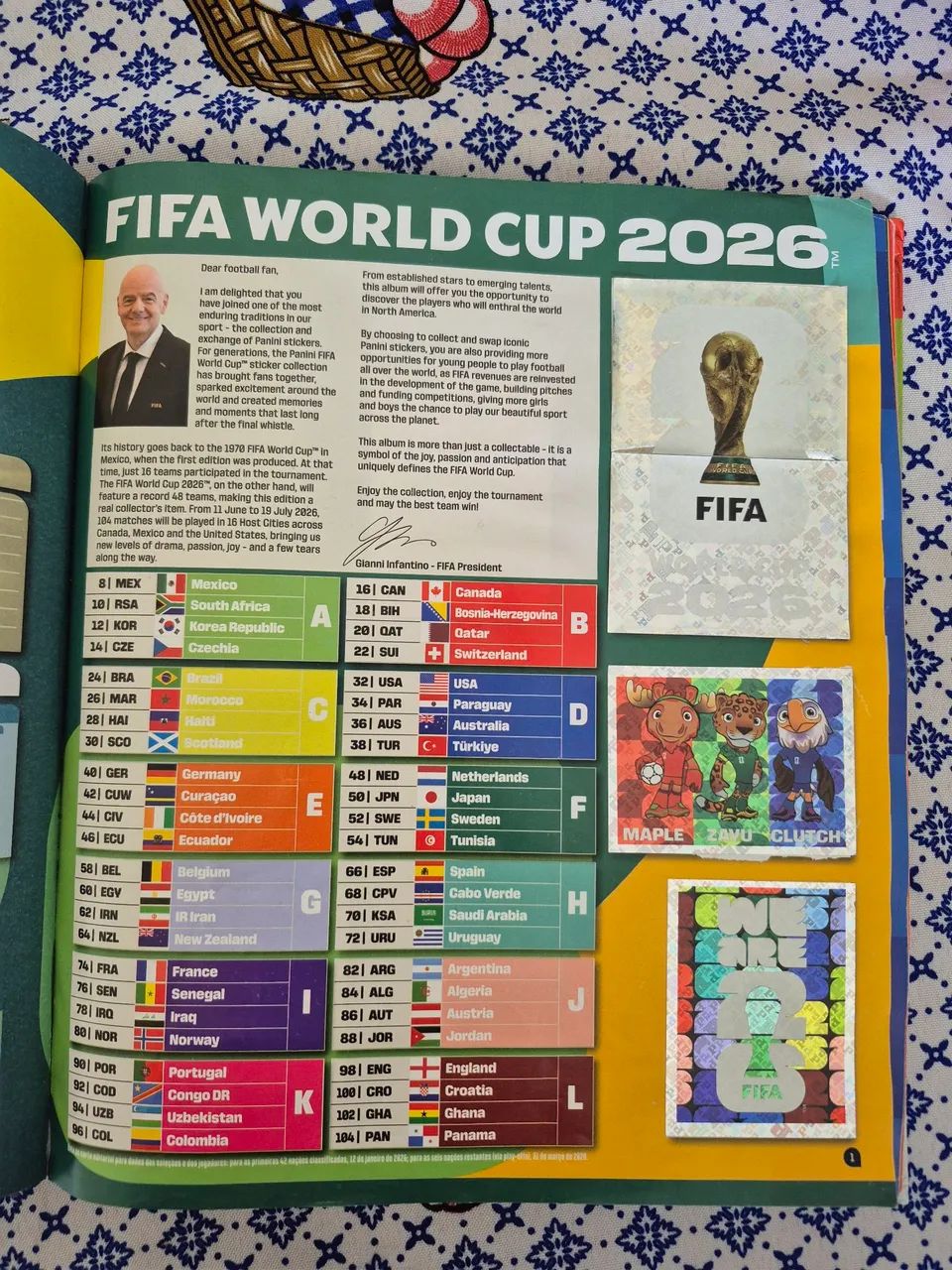 Álbum copa do mundo dourado  - Foto 5