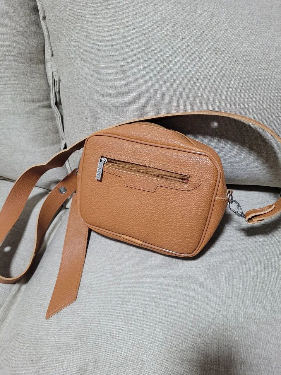 Bolsa cor caramelo  - Foto 2