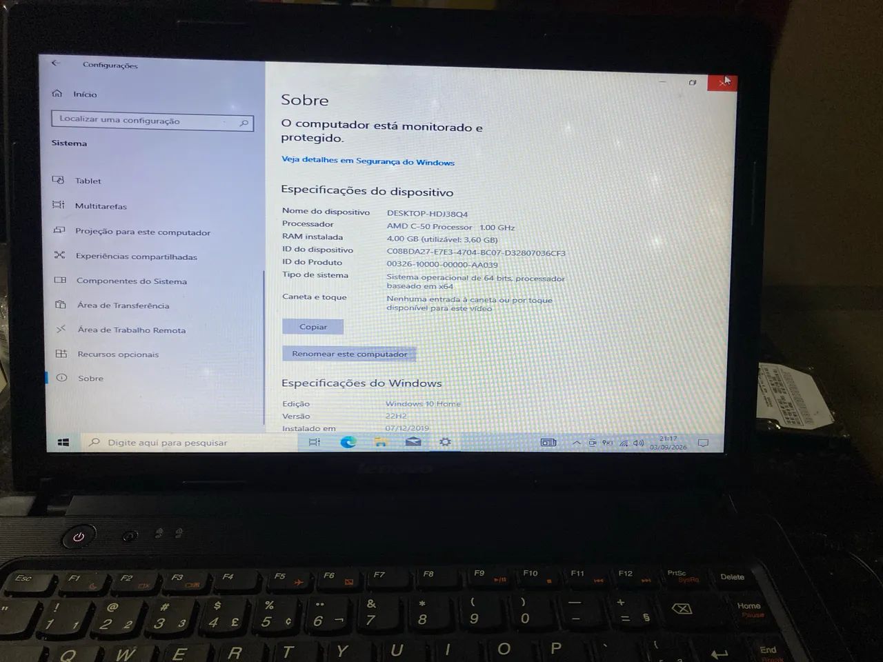 Notebook Lenovo  - Foto 5