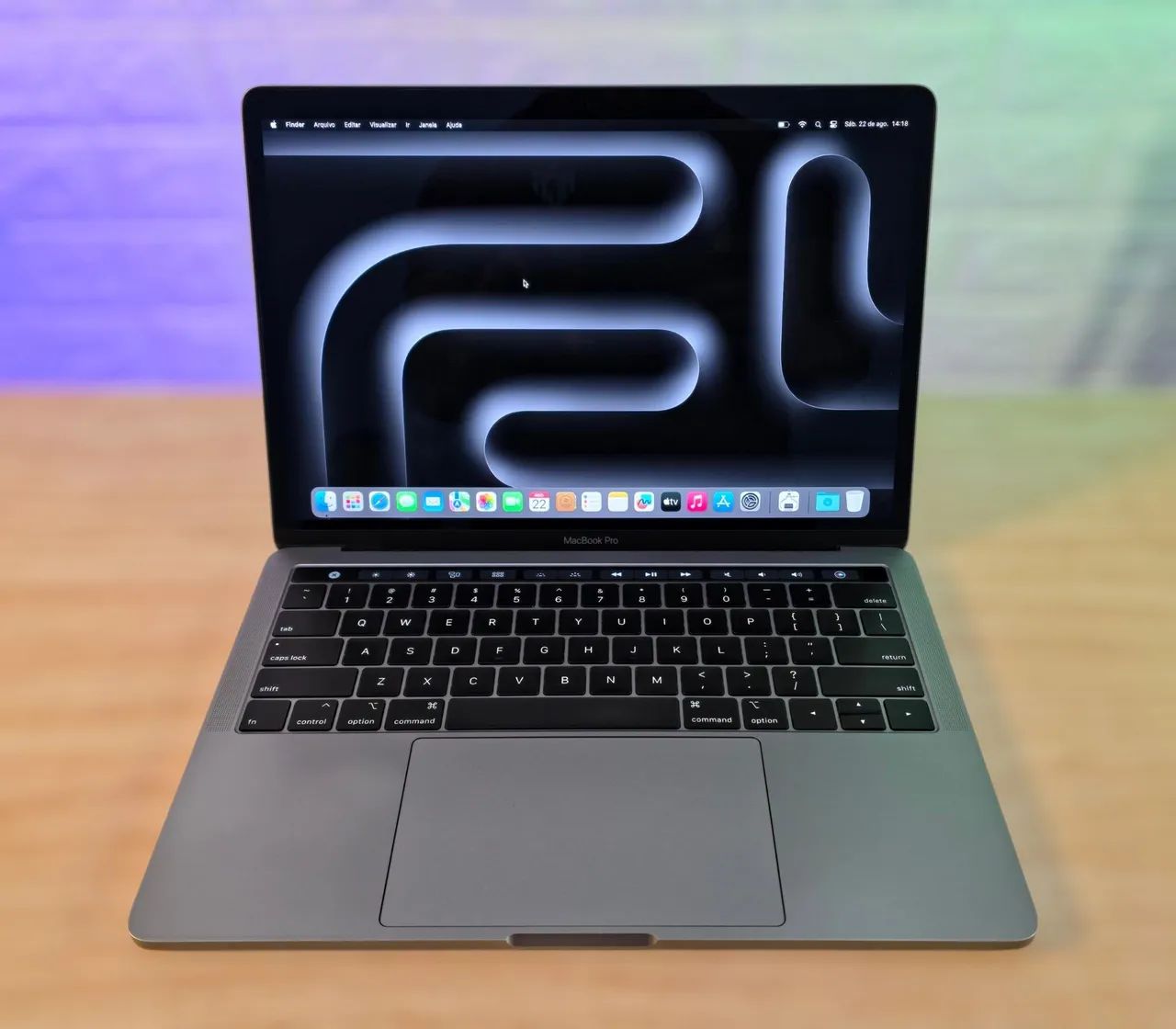 【美品】MacBook 2017 i5/8GB/512GB_GLD Macbook Pro 2017 Touchbar | Core i5 | SSD 512GB | 8GB RAM | Tela