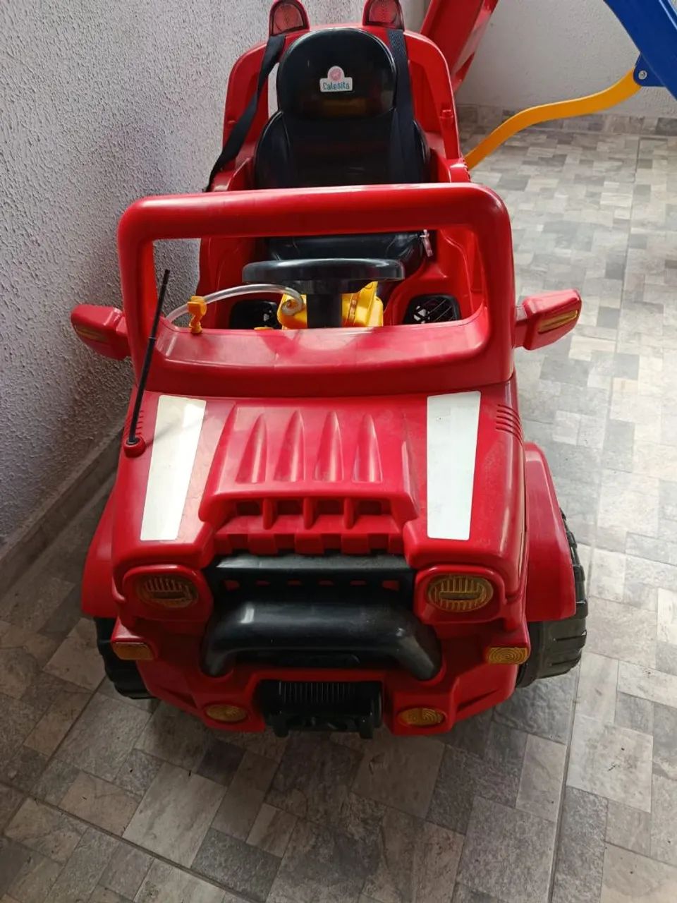 Carrinho de Bombeiro com pedal - Foto 2