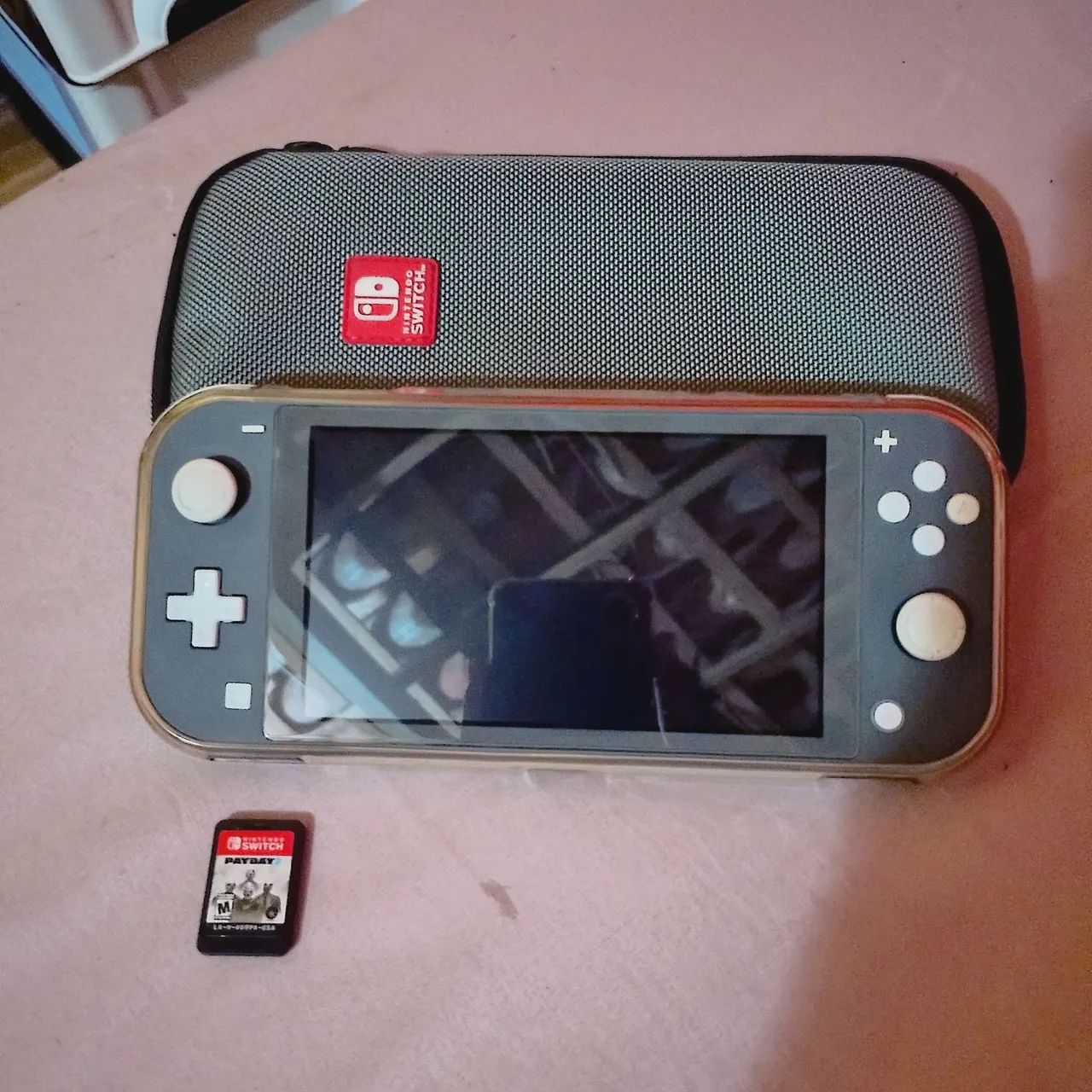 Nintendo Switch Lite - Cinza + SD128gb