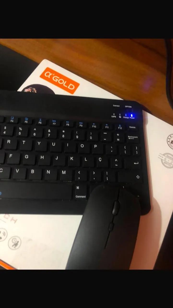 Teclado e mouse 