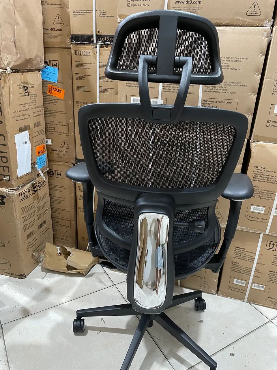 Cadeira DT3 Azzera Black  - Foto 4
