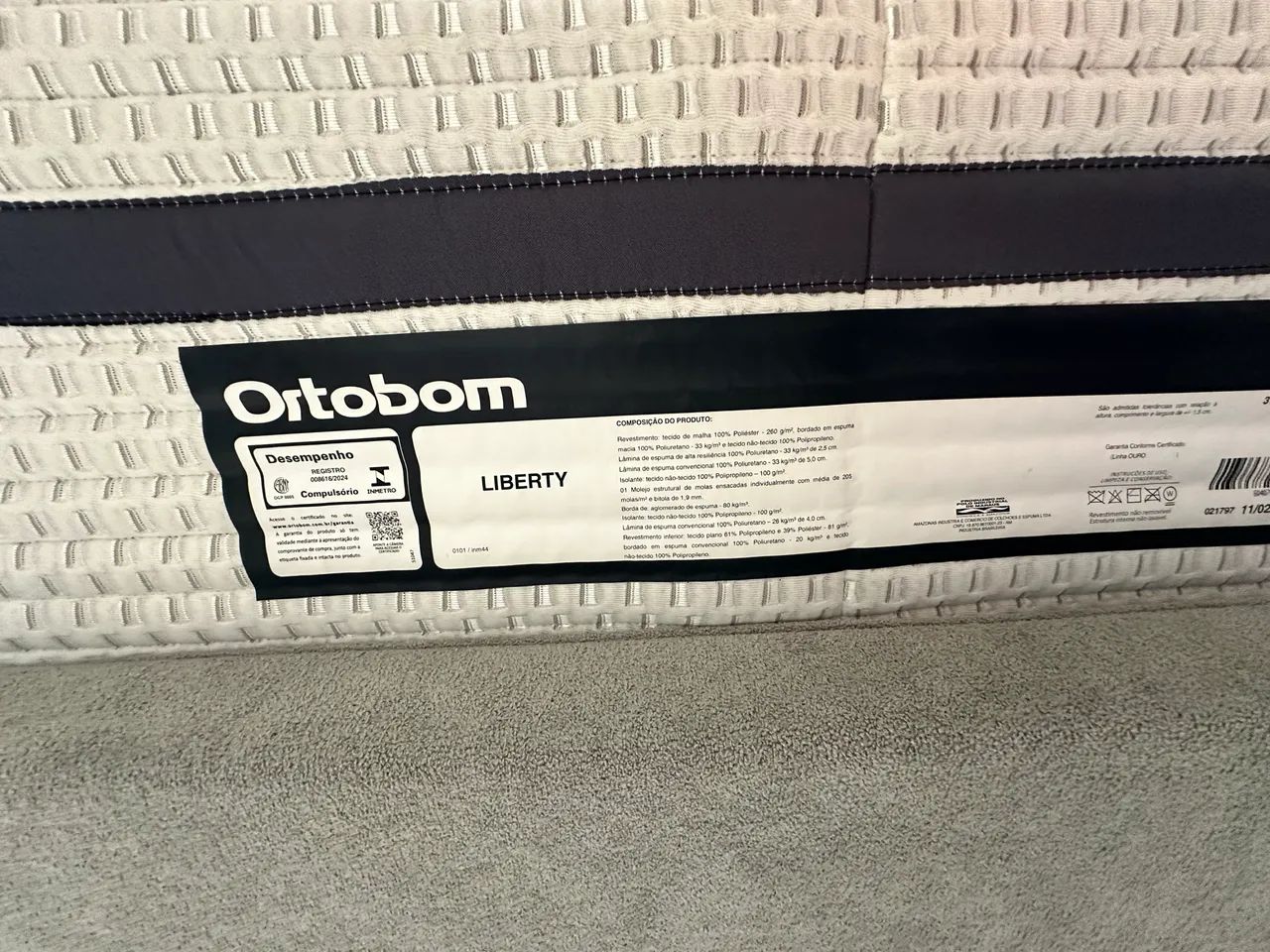 Colchão king ortobom liberty com box  - Foto 2